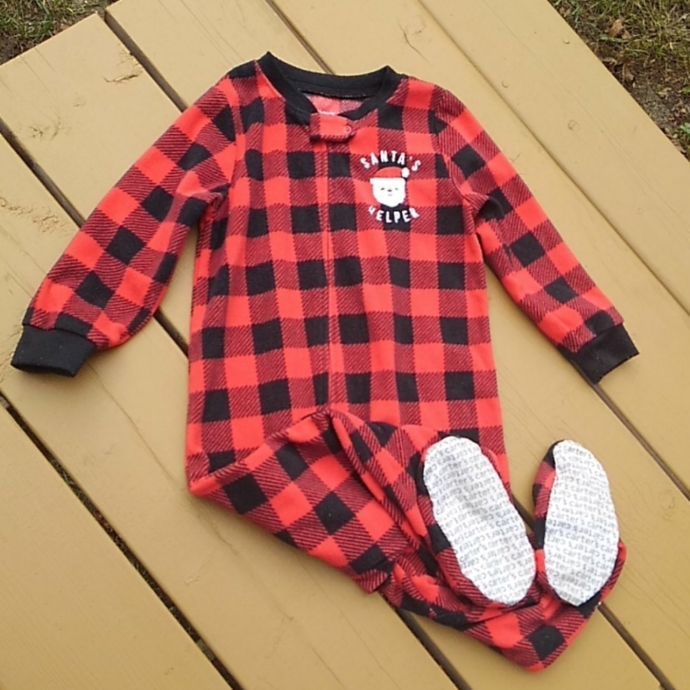 Carter's Holiday Pajamas 3T Polar Fleece
